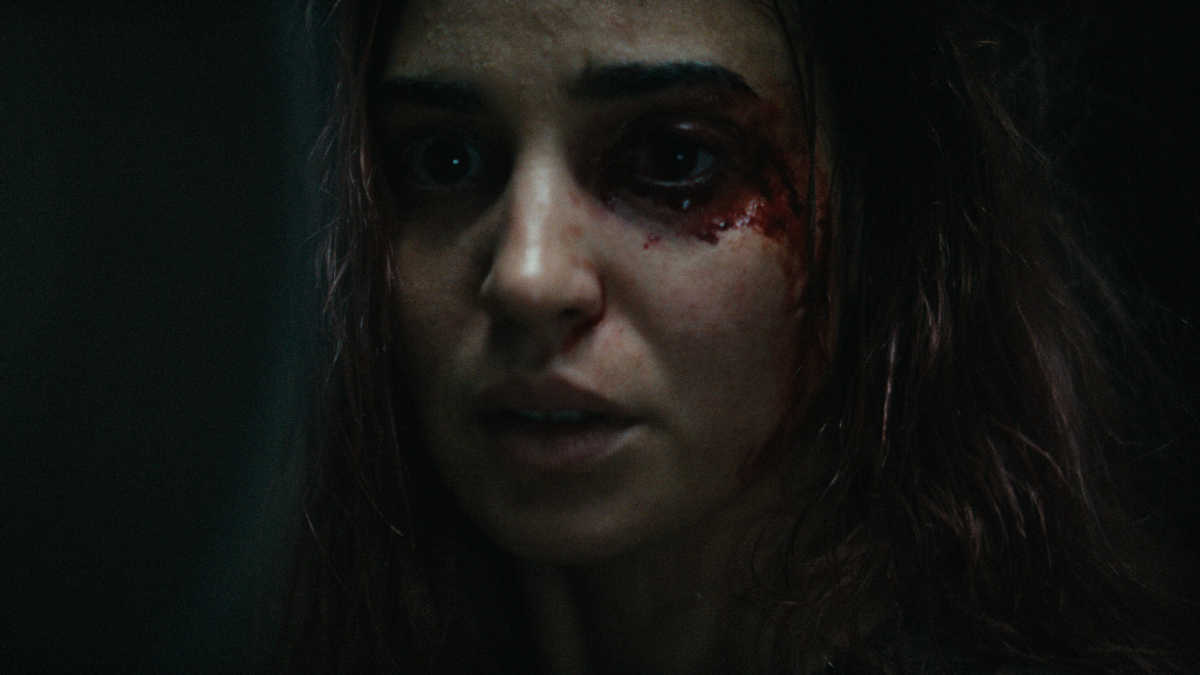 Promotional still of Alice Price from Evil Dead Burn.
